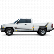 Checkered Stripes Rocker Panel Rear Side Vinyl Sticker Decal for Dodge Ram 1500 1994-2001 2