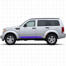 Topographic Style Stripes Doors Vinyl Sticker Decal for Dodge Journey Nitro 2007-2011_2