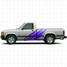 Mud Splash Graphic Door Side Vinyl Decal for Dodge Dakota 1987-1996 2