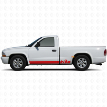 Mountains Wide Stripes Rocker Panel Vinyl Decal for Dodge Dakota 1997-2004 3