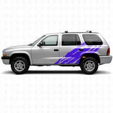 Mud Splash Graphic Door Side Vinyl Decal for Dodge Durango 1998-2003_2
