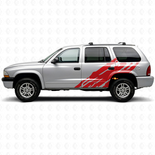 Mud Splash Graphic Door Side Vinyl Decal for Dodge Durango 1998-2003_3