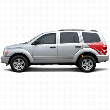 Mud Splash Graphic Rear Side Vinyl Decal for Dodge Durango 2004-2009 3