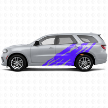 Mud Splash Graphic Door Side Vinyl Decal for Dodge Durango 2011+ 2