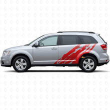 Mud Splash Graphic Door Side Vinyl Decal for Dodge Journey 2009-2020 3