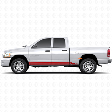 Curved Stripes Rocker Panel Door Vinyl Decal for Dodge Ram 1500 2002-2008_3
