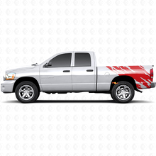 Mud Splash Graphic Rear Side Vinyl Decal for Dodge Ram 1500 2002-2008 3