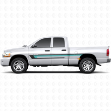 Triple Stripe Door Side Vinyl Decal for Dodge Ram 1500 2002-2008_2