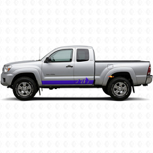 Mountains Wide Stripes Rocker Panel Vinyl Decal for Toyota Tacoma 2004-2015_2