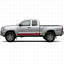 Mountains Wide Stripes Rocker Panel Vinyl Decal for Toyota Tacoma 2004-2015_3