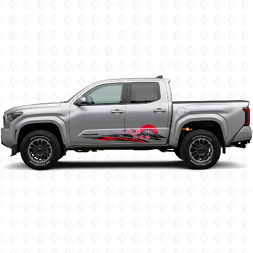 Japanese Sakura Graphic Side Vinyl Decal for Toyota Tacoma 2023+