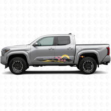 Japanese Sakura Graphic Side Vinyl Decal for Toyota Tacoma 2023+_3