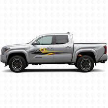 Japanische Sakura Grafik Seiten Vinyl Aufkleber Set für Toyota Tacoma 2023+ 2