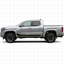 Twin Stripes Rocker Panel Vinyl Decal Kit for Toyota Tacoma 2023+_2