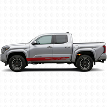 Decorated Stripes Rocker Panel Vinyl Decal for Toyota Tacoma 2023+_3