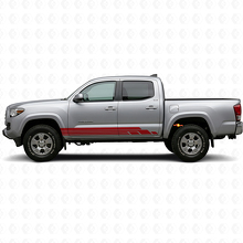 Courbes Bandes Vinyle Autocollant Bas de Porte pour Toyota Tacoma 2015-2023 3