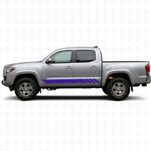 Topographic Style Stripes Doors Vinyl Decal for Toyota Tacoma 2015-2023_2