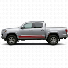 Curved Lines Rocker Panel Vinyl Decal for Toyota Tacoma 2015-2023_3