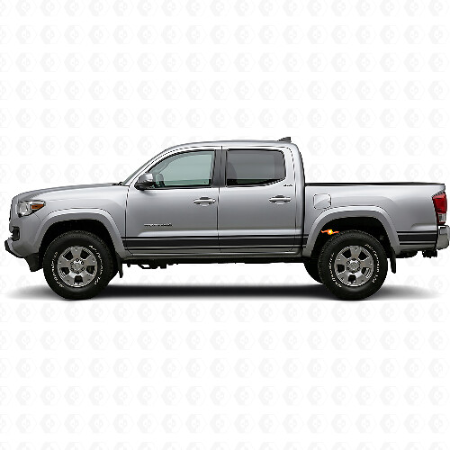 Straight Lines Rocker Panel Vinyl Decal for Toyota Tacoma 2015-2023
