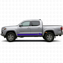 Mountains Wide Stripes Rocker Panel Vinyl Decal for Toyota Tacoma 2015-2023 2