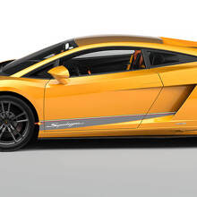 Italian Style Stripes Side Vinyl Decal Kit for Lamborghini Gallardo LP570-4_2