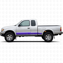 Curved Stripes Rocker Panel Door Vinyl Decal for Toyota Tacoma 1995-2004_2