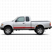 Curved Stripes Rocker Panel Door Vinyl Decal for Toyota Tacoma 1995-2004_3