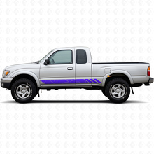 Topographic Style Stripes Doors Vinyl Decal for Toyota Tacoma 1995-2004_2