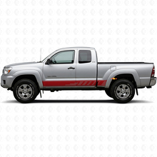 Perforated Stripes Rocker Panel Vinyl Decal for Toyota Tacoma 1995-2004_3