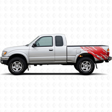 Mud Splash Graphic Rear Side Vinyl Decal for Toyota Tacoma 1995-2004 3
