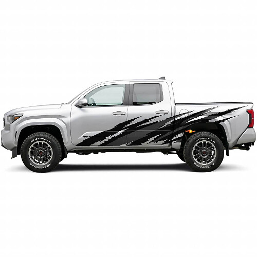 Mud Splash Graphic Full Side Vinyl Decal for Toyota Tacoma 2023+