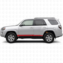 Intertwined Stripes Rocker Panel Vinyl Decal for Toyota 4Runner 2009-2024 3