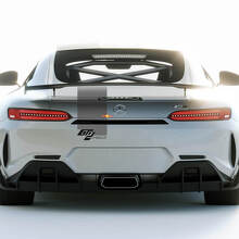 Racing GT2 Pro Side Hood Roof Trunk Vinyl Decal Kit For Mercedes AMG GT_2