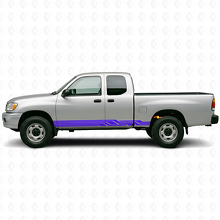 Intertwined Stripes Rocker Panel Vinyl Decal for Toyota Tundra 1999-2006_2