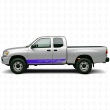 Decorated Stripes Rocker Panel Vinyl Decal for Toyota Tundra 1999-2006_2