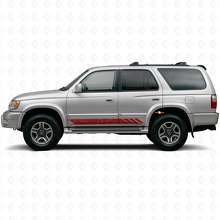 Topographic Style Stripes Doors Vinyl Decal for Toyota 4Runner 1995-2002 3