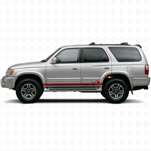 Mountains Thin Stripes Rocker Panel Vinyl Decal for Toyota 4Runner 1995-2002_3