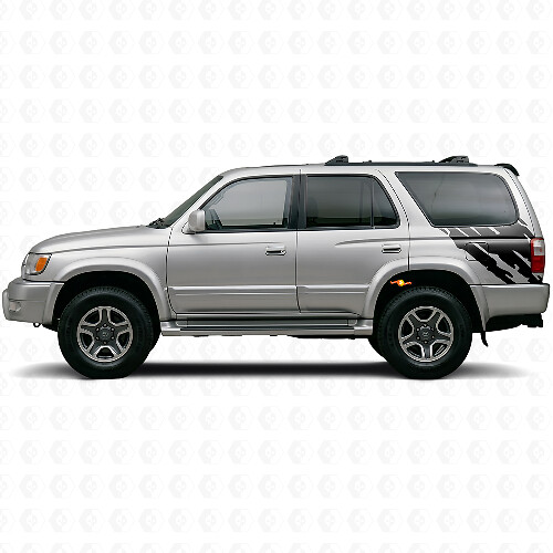 Mud Splash Graphic Rear Side Vinyl Decal for Toyota 4Runner 1995-2002