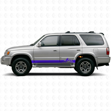 Mountains Wide Stripes Rocker Panel Vinyl Decal for Toyota 4Runner 1995-2002 2