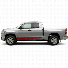 Decorated Stripes Rocker Panel Vinyl Decal for Toyota Tundra 2007-2021_3