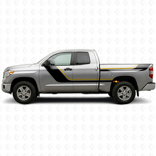 Twin Stripes Door and Rear Side Vinyl Decal Kit for Toyota Tundra 2007-2021_2