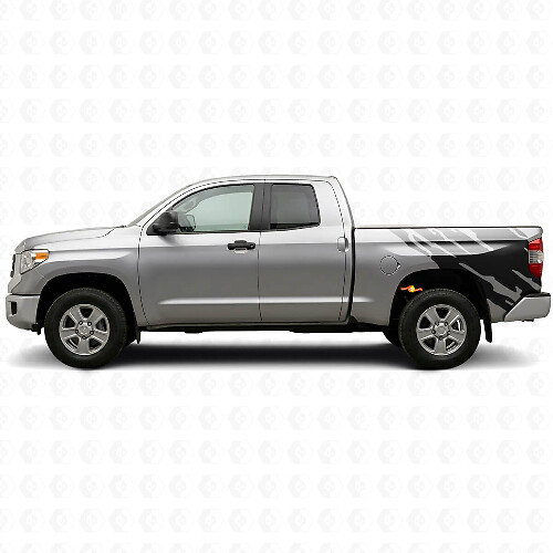 Mud Splash Bedside Vinyl Decal Sticker for Toyota Tundra 2007-2021_1