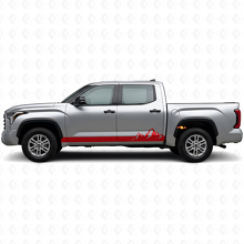 Mountains Thin Stripes Rocker Panel Vinyl Decal for Toyota Tundra 2022+_3