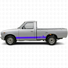 Mountains Wide Stripes Rocker Panel Vinyl Decal for Toyota Hilux 1968-1972_2