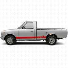 Mountains Wide Stripes Rocker Panel Vinyl Decal for Toyota Hilux 1968-1972_3