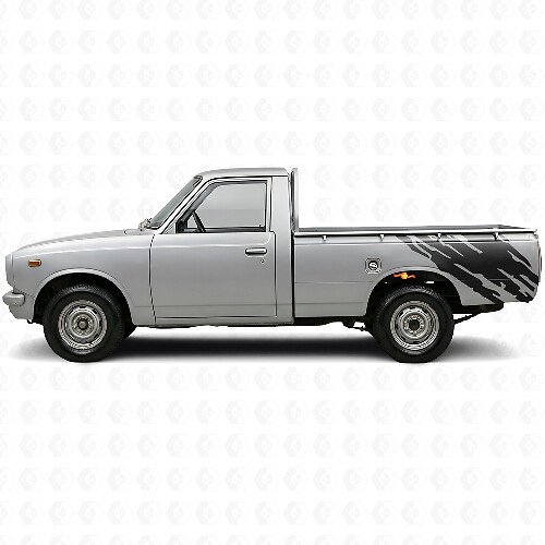 Mud Splash Graphic Rear Side Vinyl Decal for Toyota Hilux 1968-1972 1
