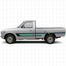 Triple Stripes Door Side Vinyl Decal for Toyota Hilux 1968-1972_2