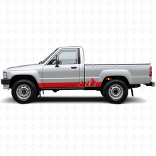 Mountains Wide Stripes Rocker Panel Vinyl Decal for Toyota Hilux 1983-1988 _3