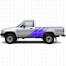Mud Splash Graphic Side Vinyl Decal for Toyota Hilux 1983-1988_2