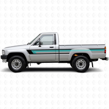 Triple Stripes Door Side Vinyl Decal for Toyota Hilux 1983-1988_2